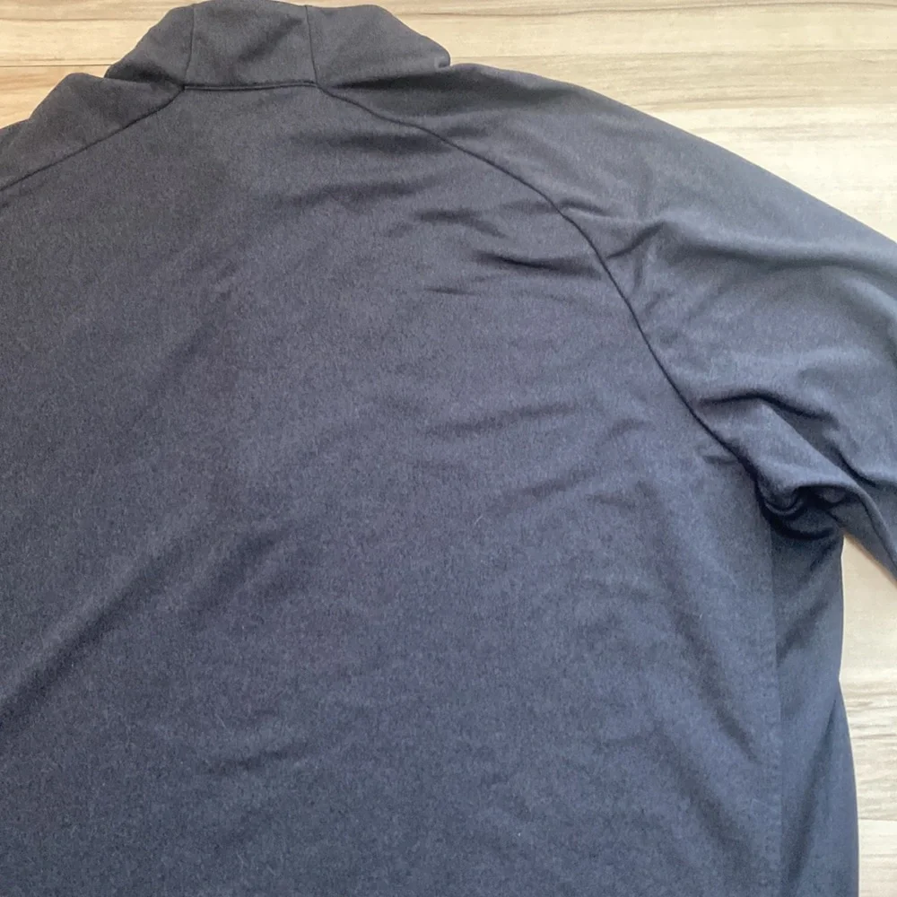 Adidas Mens L Golf Pullover. Grey. Ghost Tree Invitation Patch.